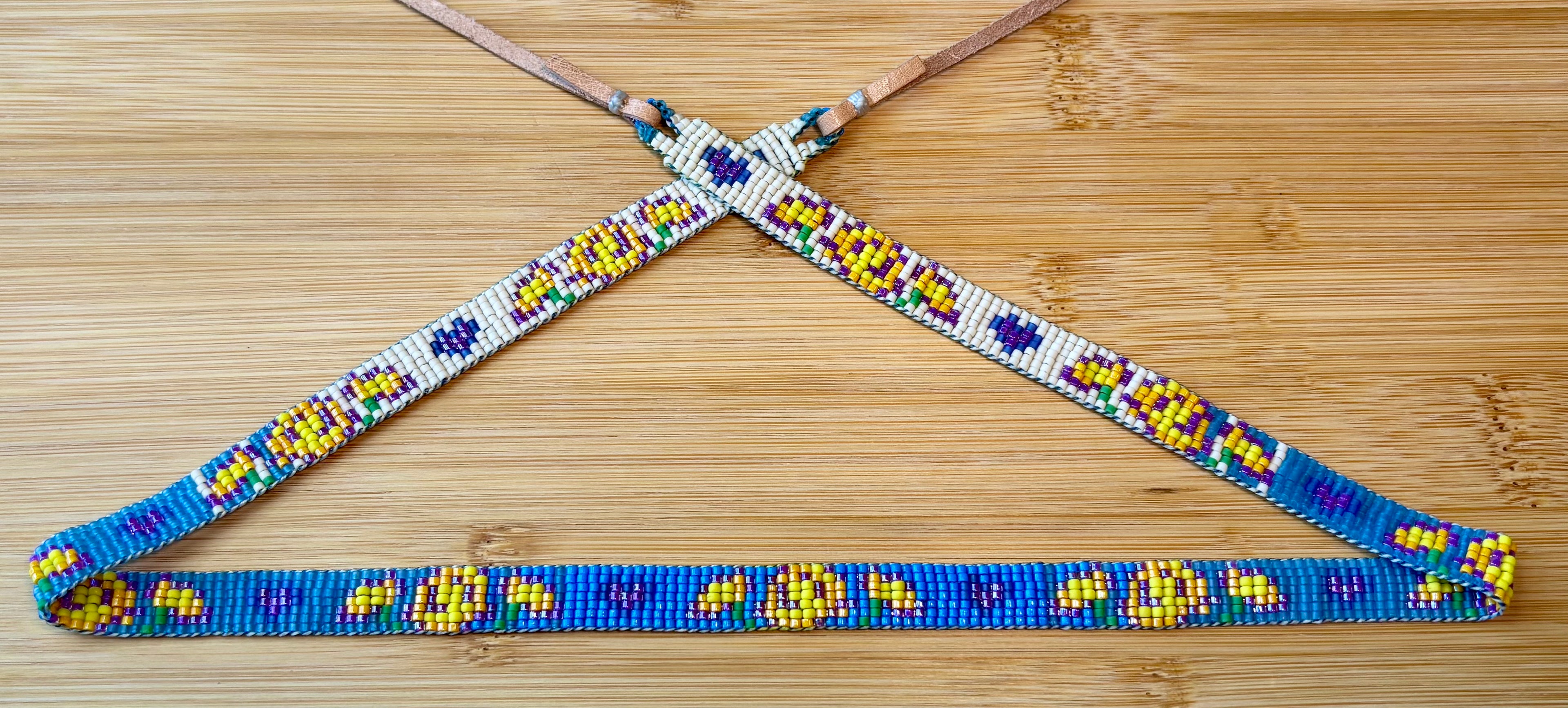 Sunset Roses Hatband
