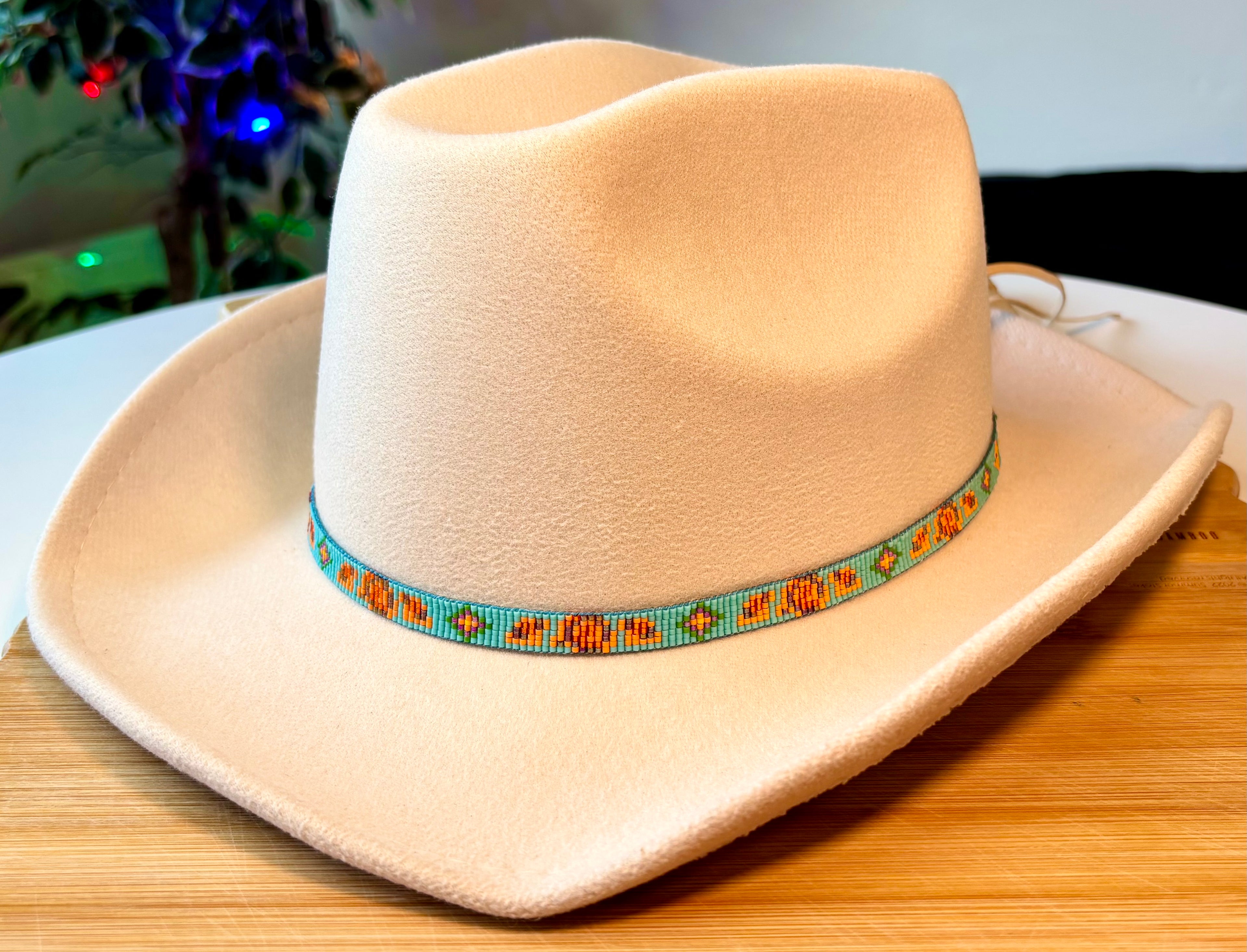 Desert Roses Hatband