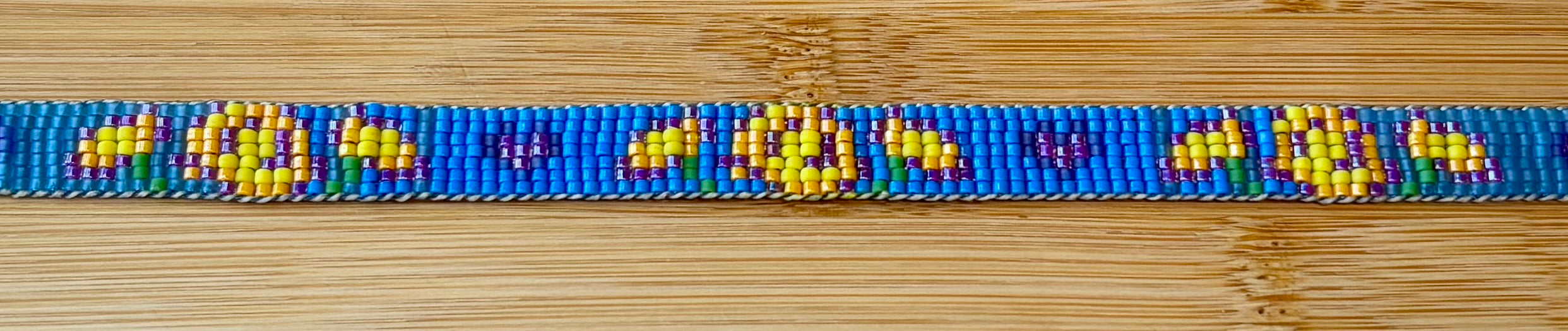 Sunset Roses Hatband