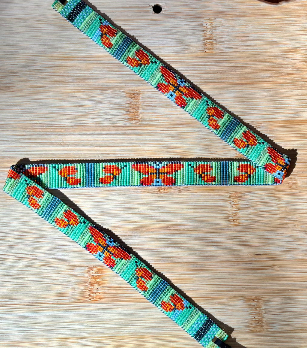 Striped Butterfly Hatband