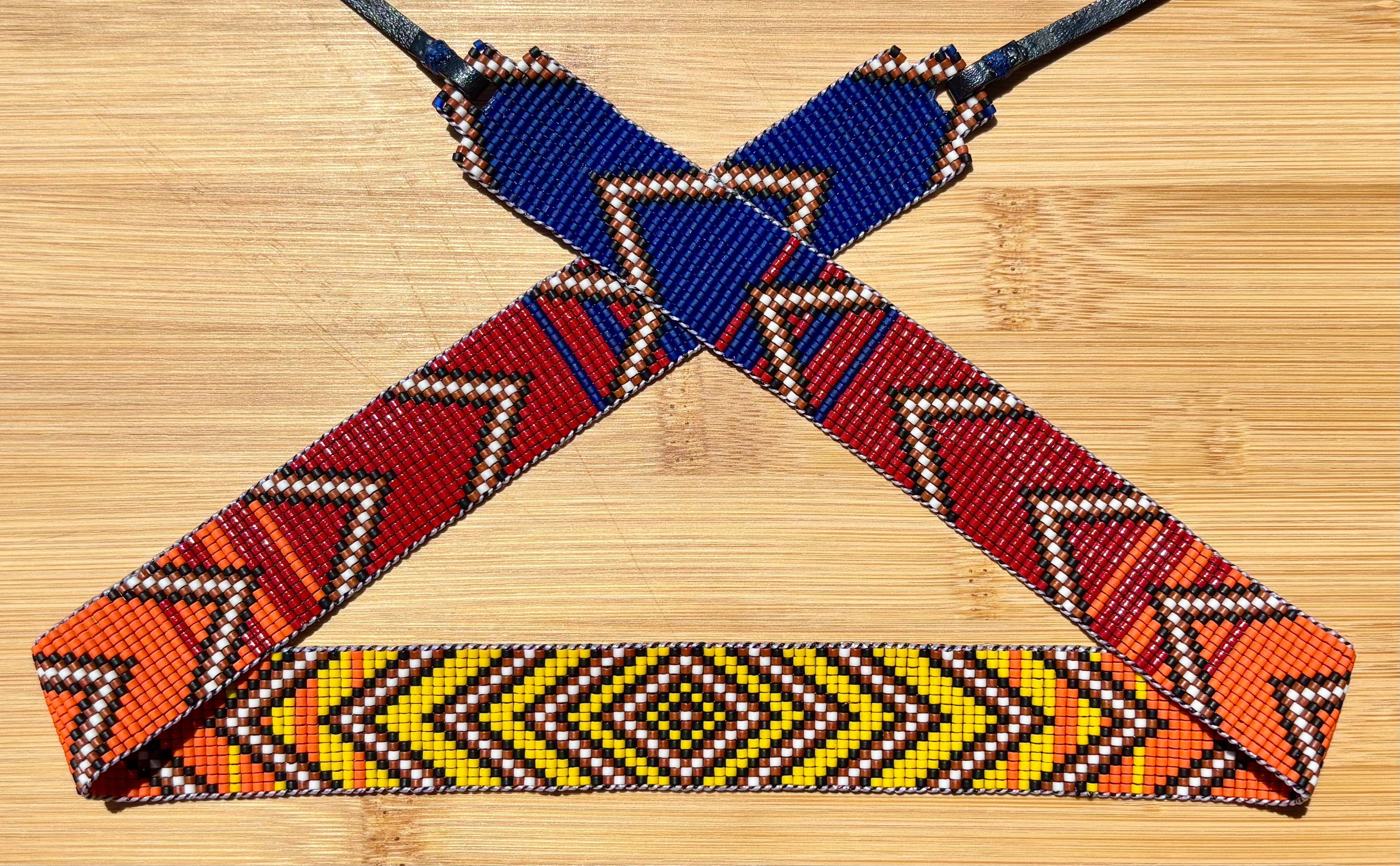 Arrows Hatband in Primary Colors
