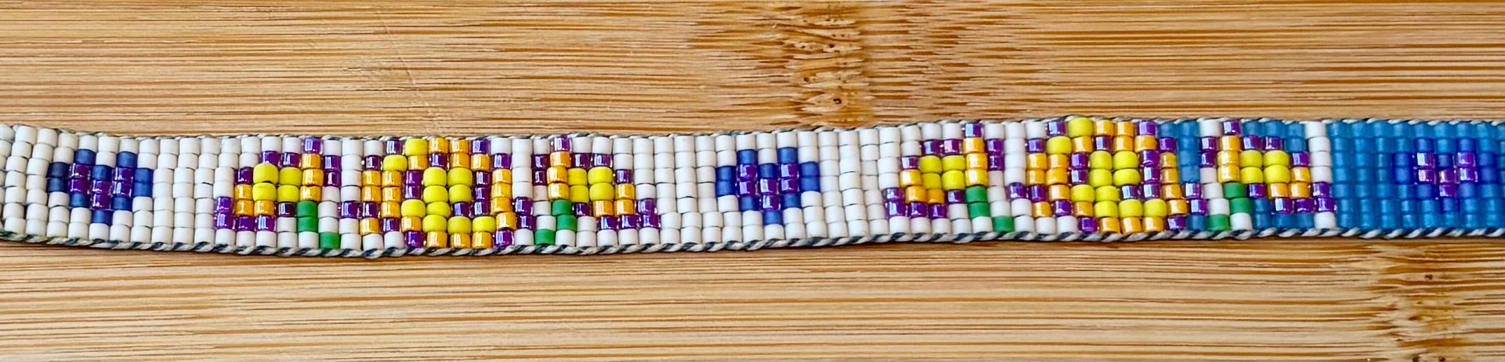 Sunset Roses Hatband
