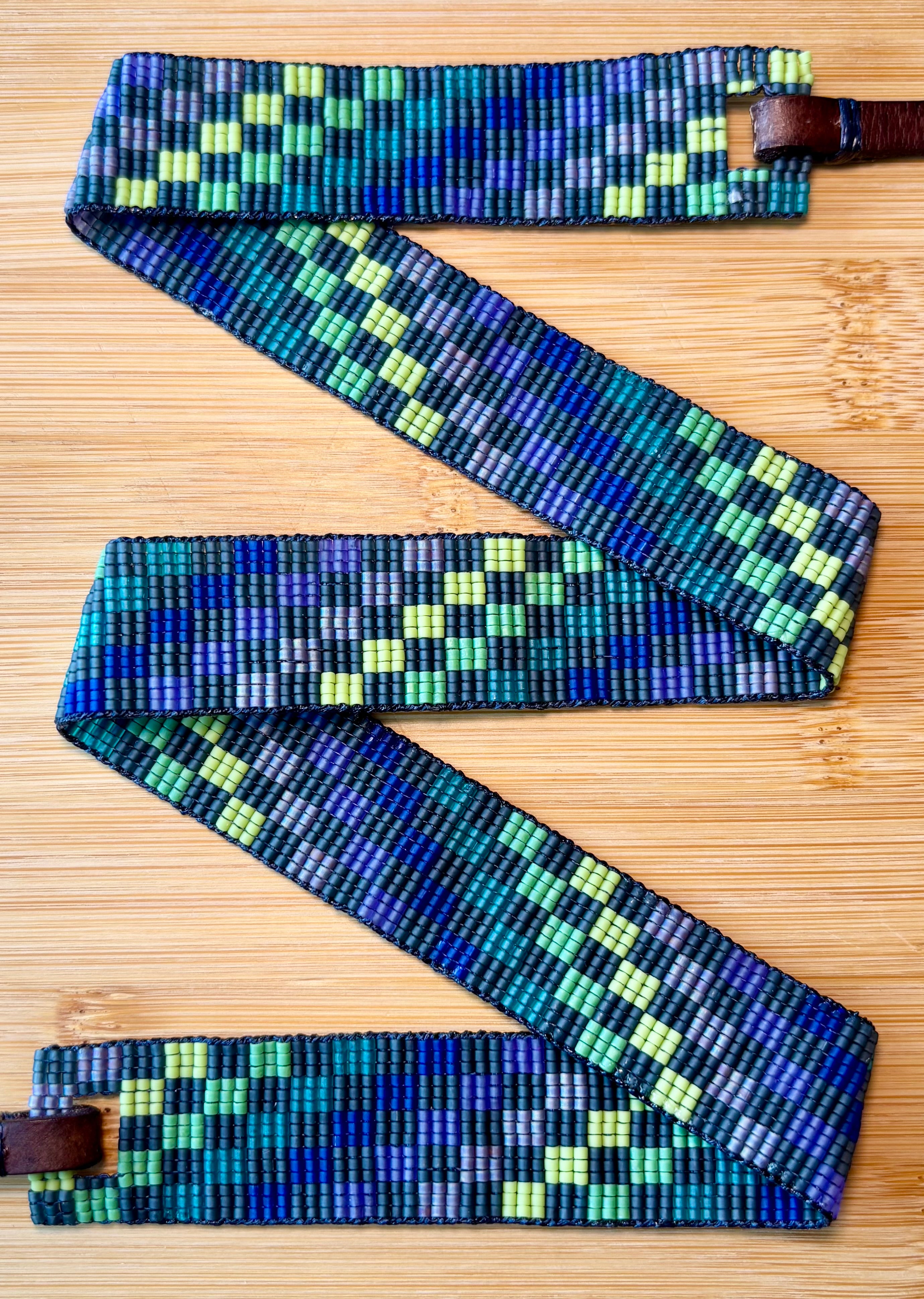 Checkered Prism Hatband