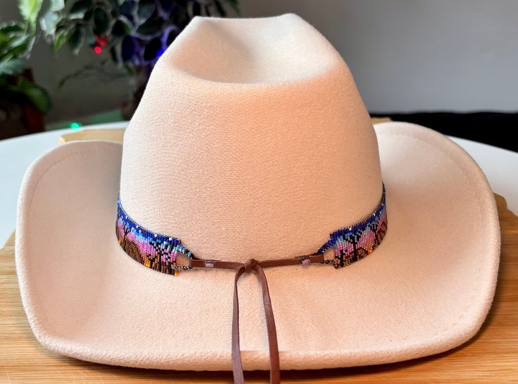 Scenic Desert Sunset Hatband