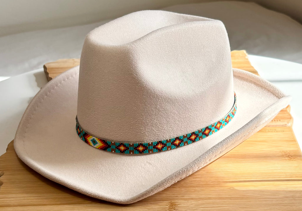 Fire Diamonds Hatband in Turquoise