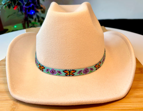 Butterflies and Flowers Hatband