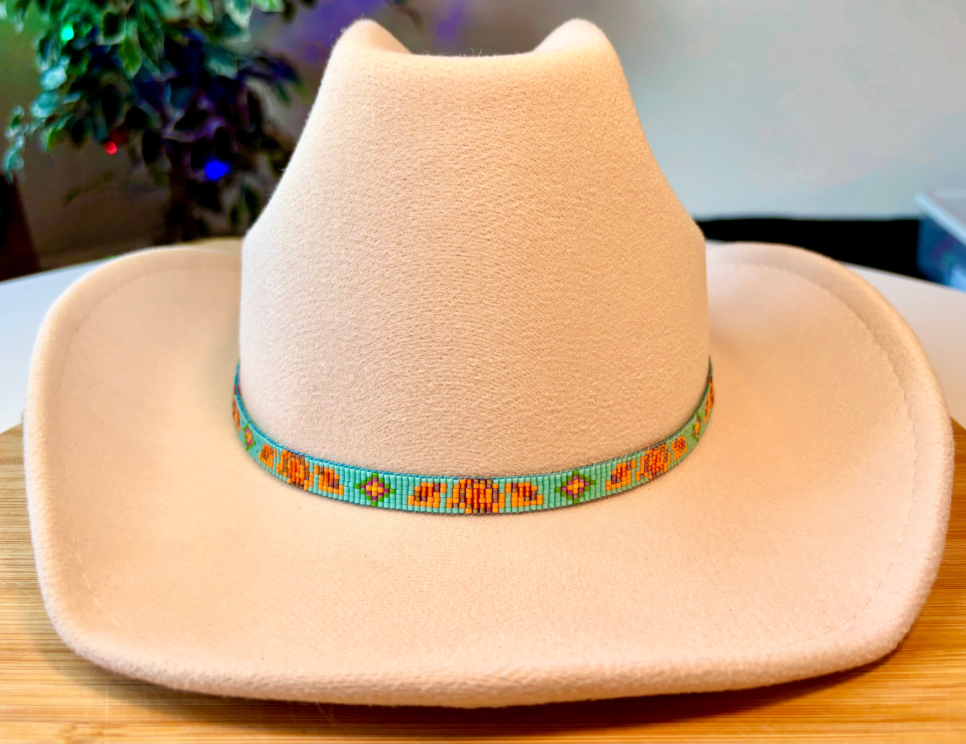Desert Roses Hatband