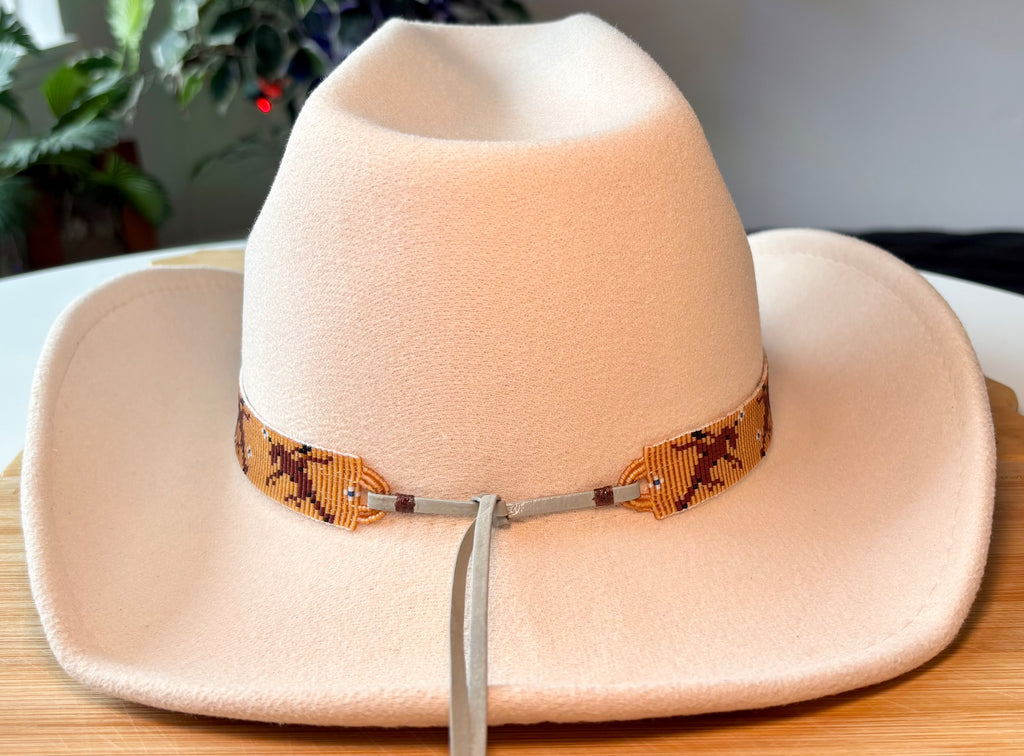 Yeehaw Bucking Bronco Hatband