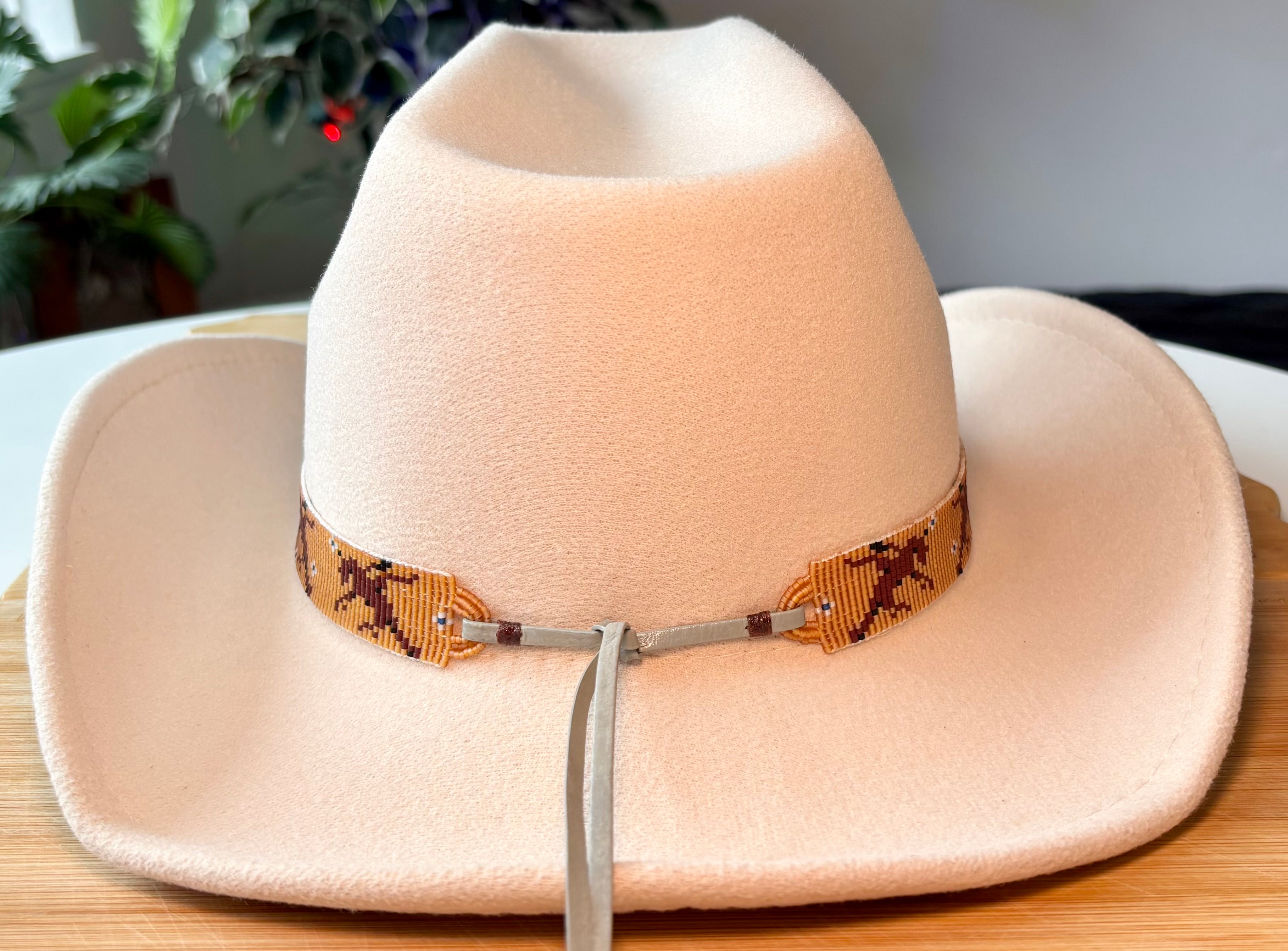 Yeehaw Bucking Bronco Hatband