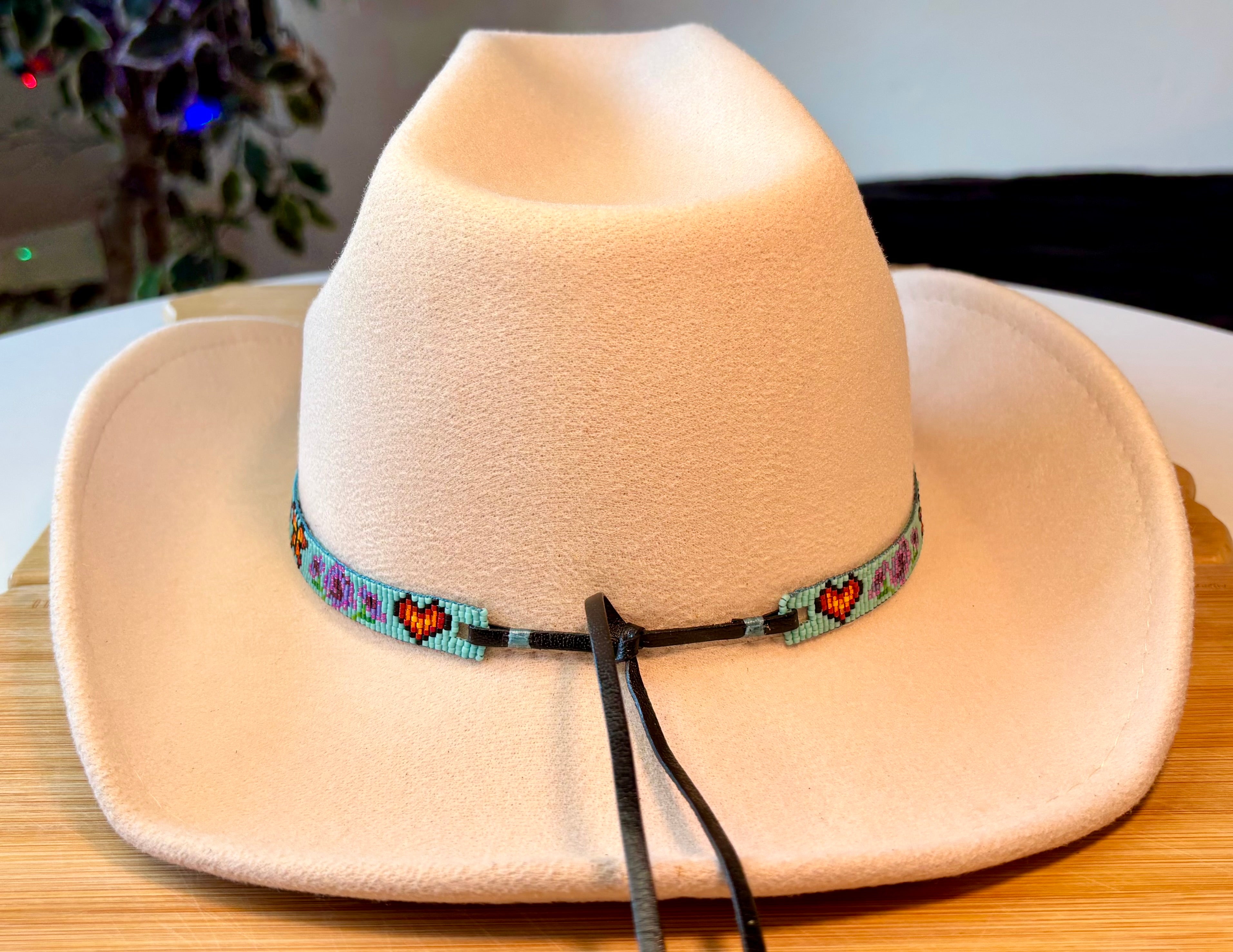 Butterflies and Flowers Hatband