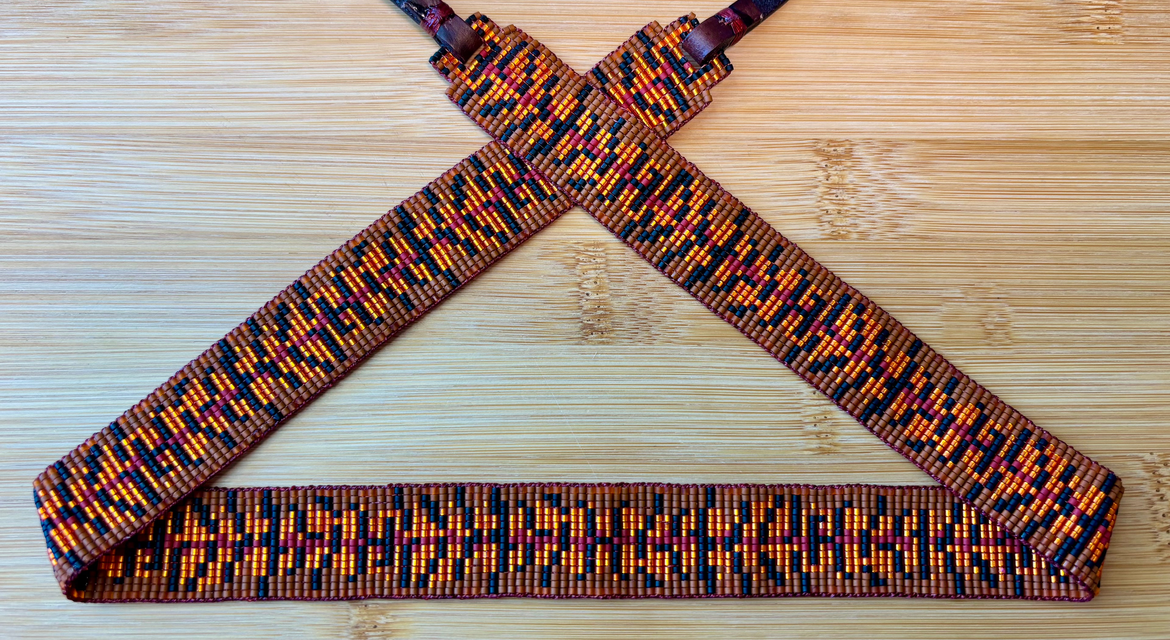 Tiger Print Hatband