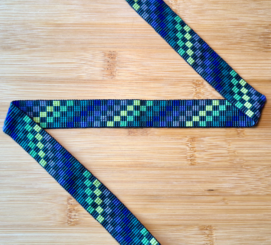 Checkered Prism Hatband