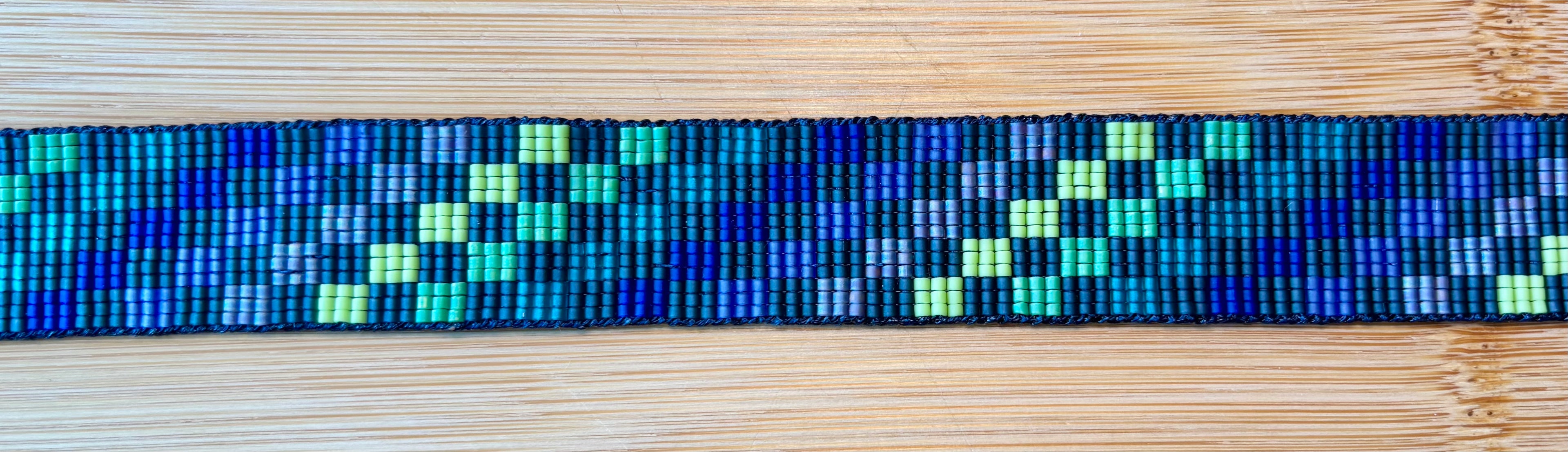 Checkered Prism Hatband