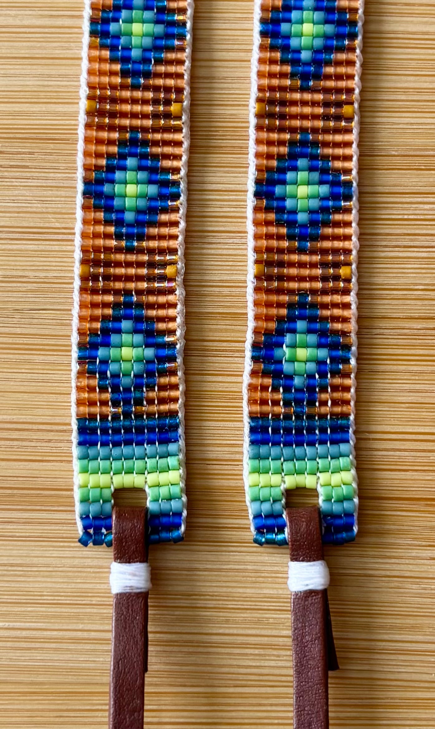 Blue Fire Diamonds Hatband