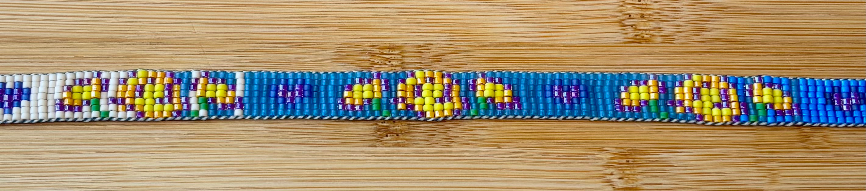 Sunset Roses Hatband