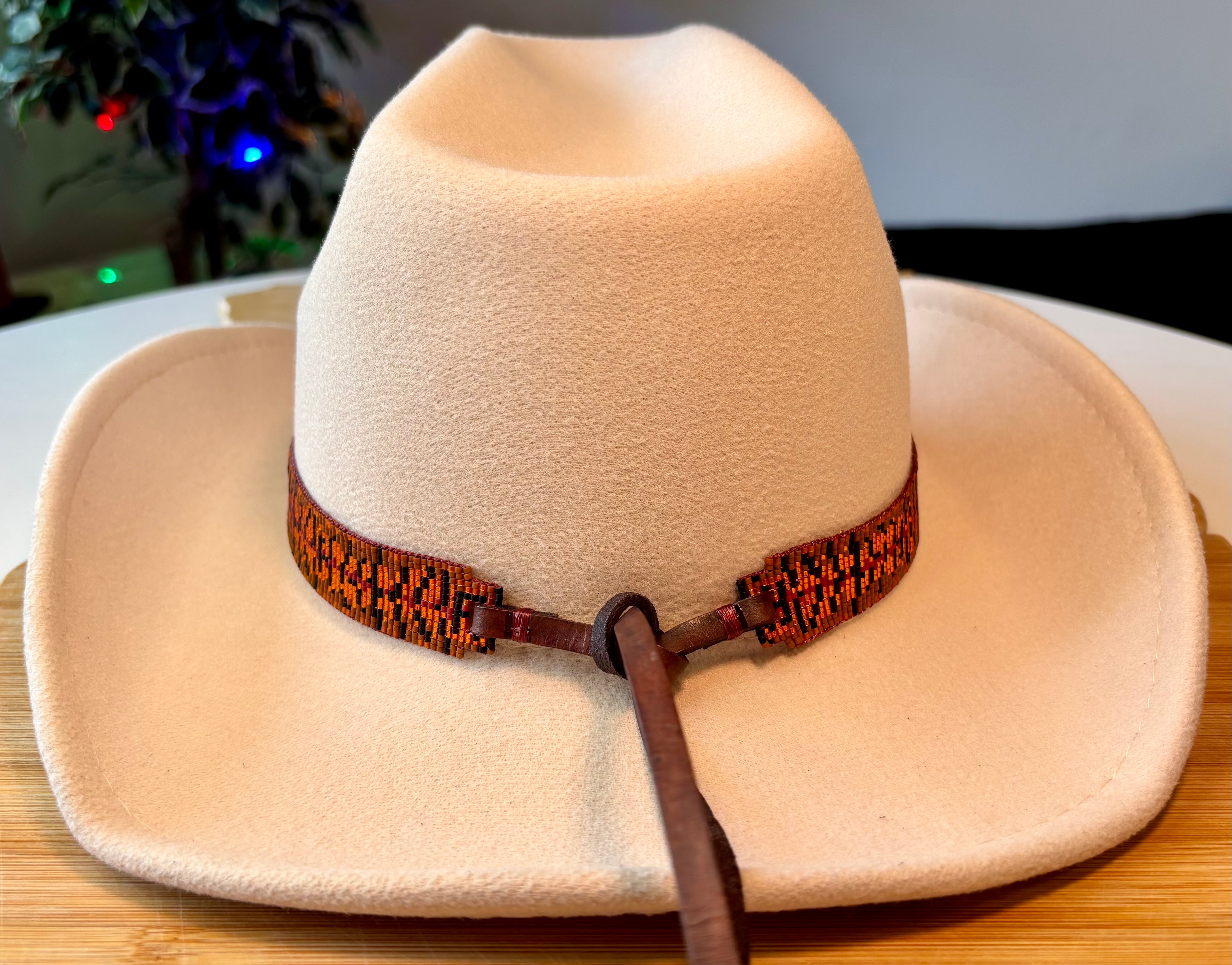 Tiger Print Hatband
