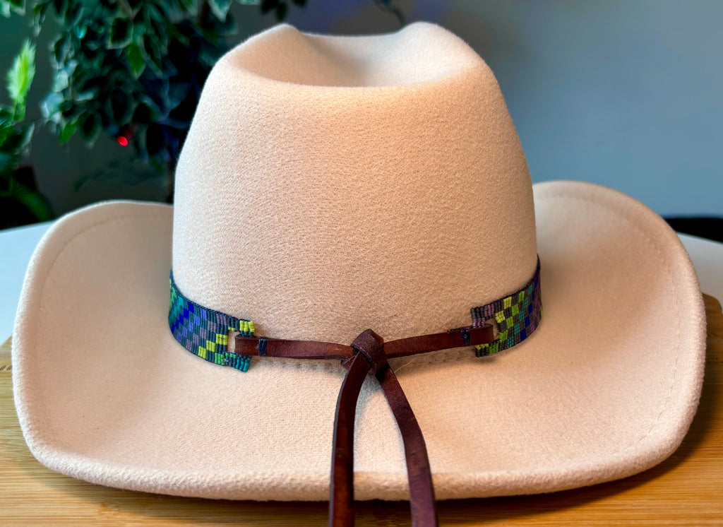 Checkered Prism Hatband