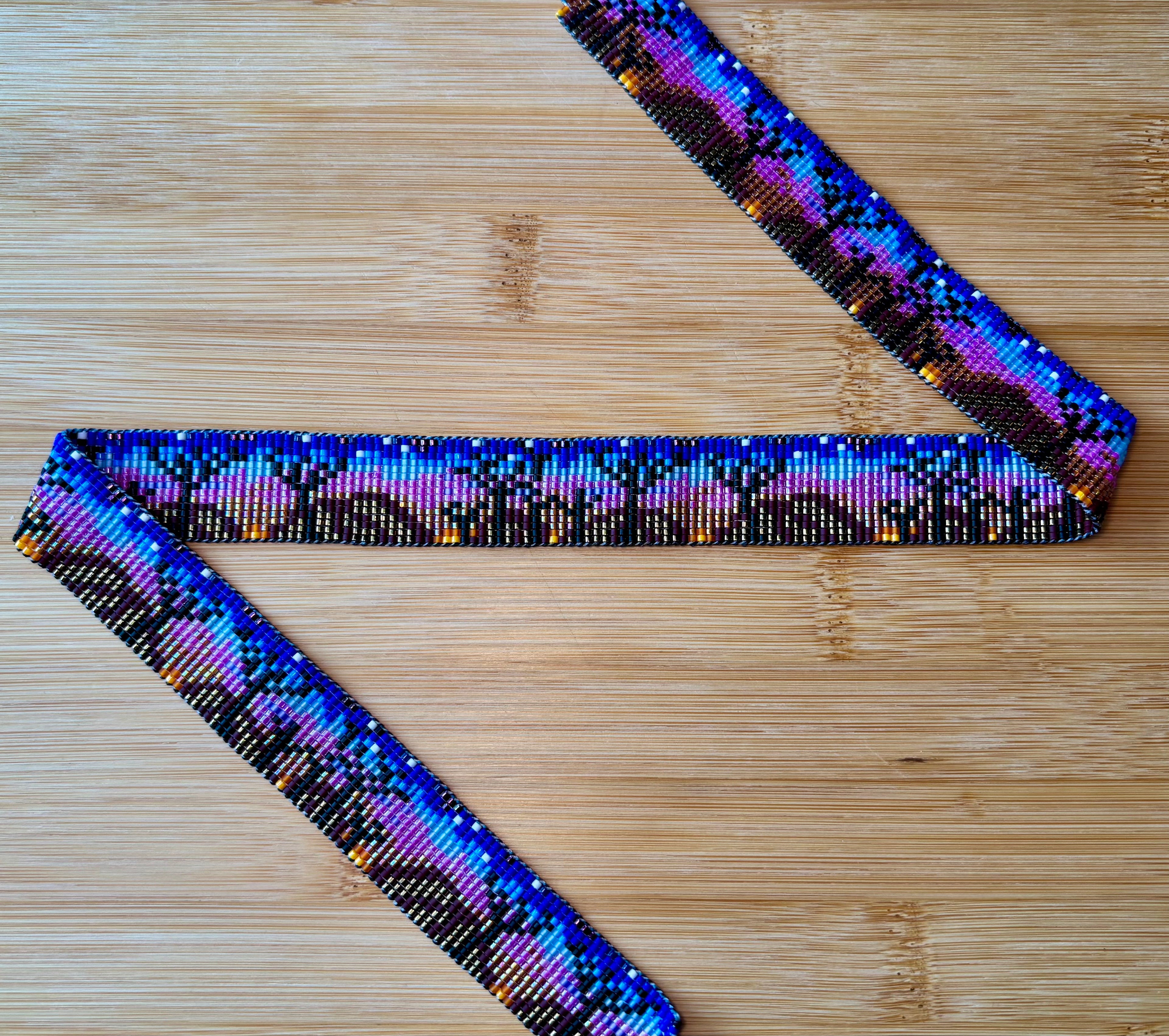 Scenic Desert Sunset Hatband