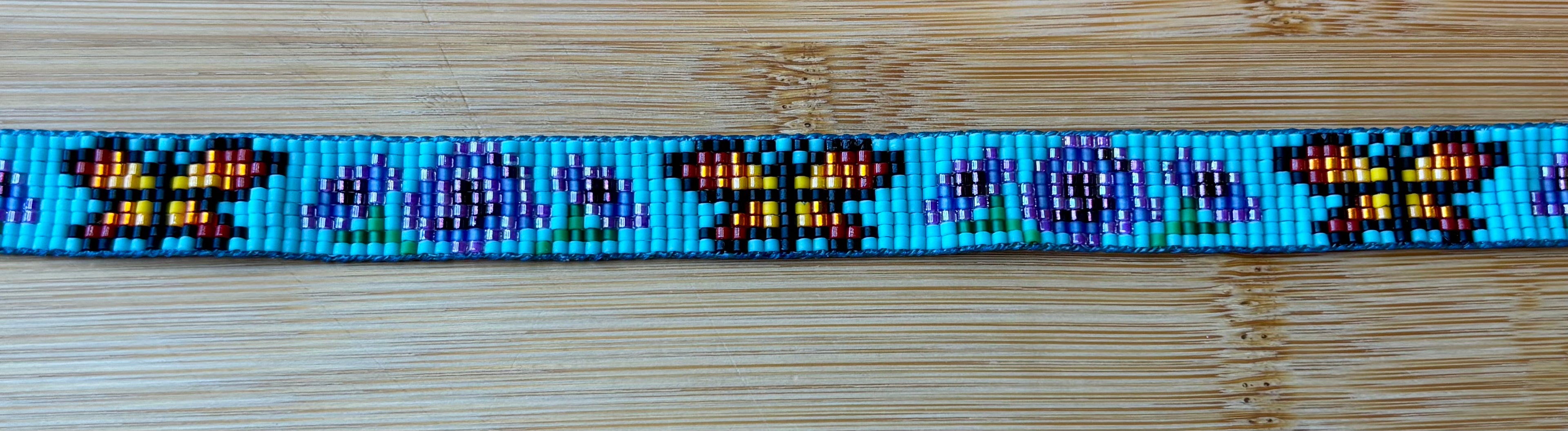 Butterflies and Flowers Hatband