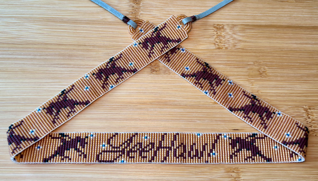 Yeehaw Bucking Bronco Hatband