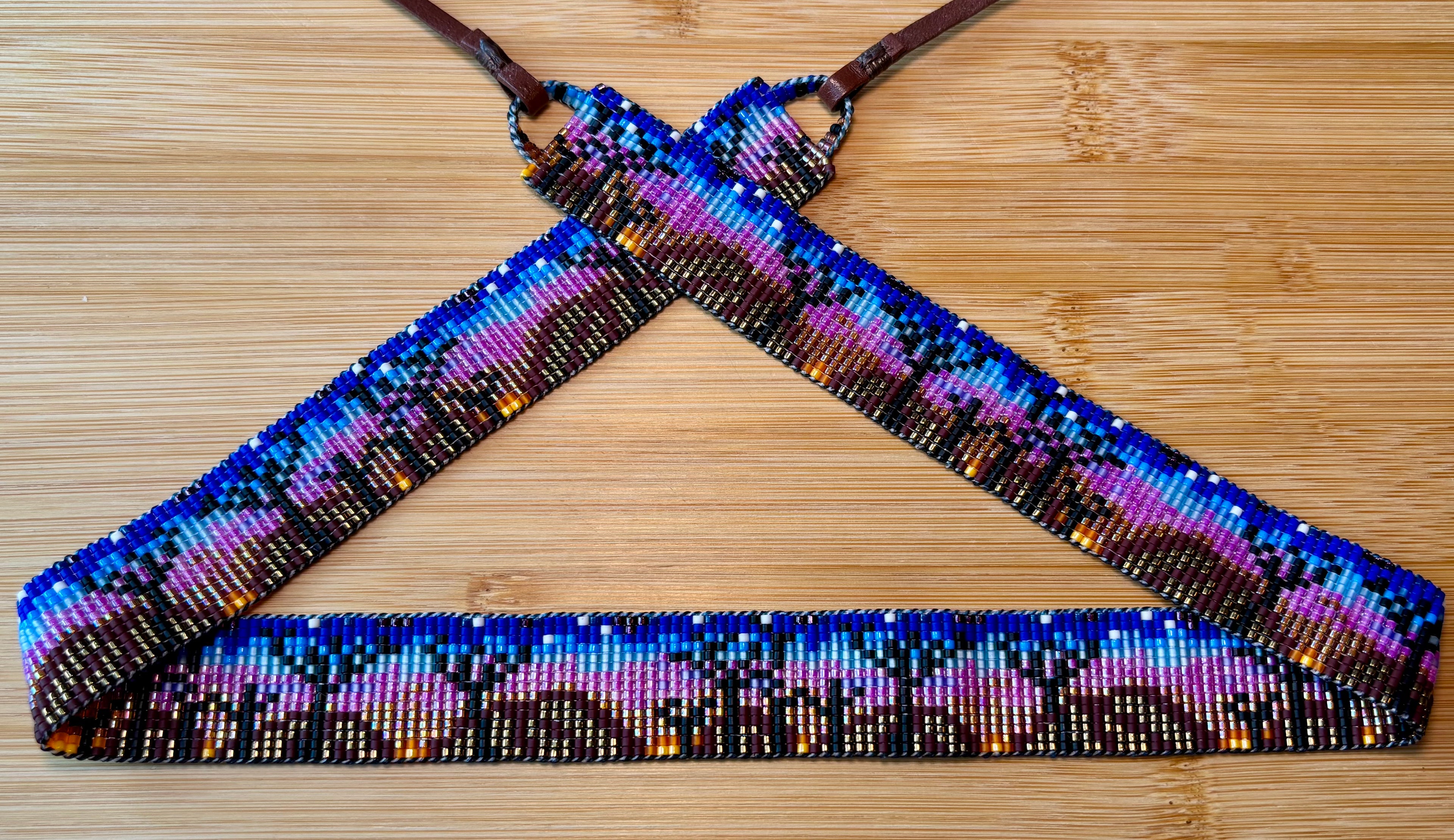 Scenic Desert Sunset Hatband