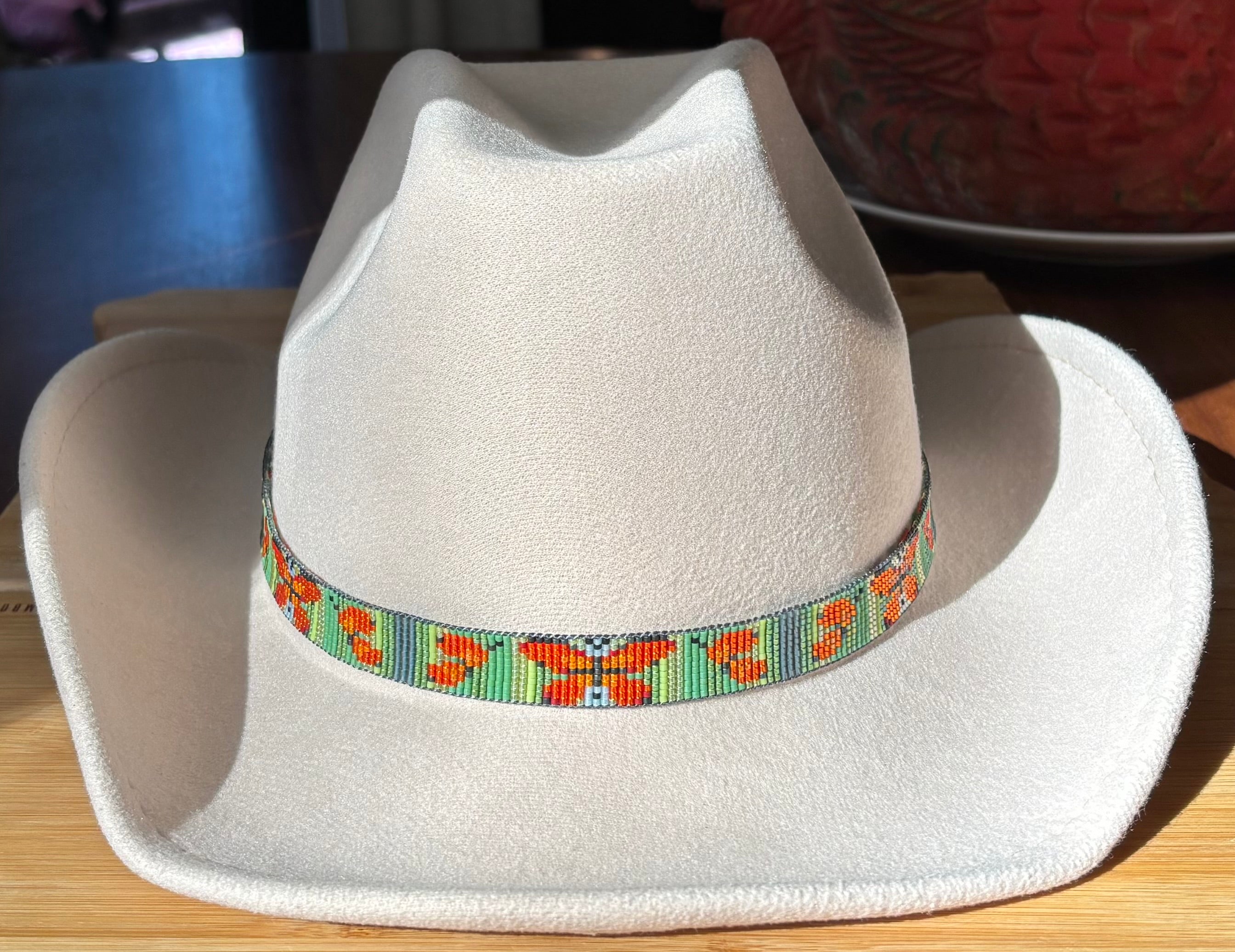 Striped Butterfly Hatband