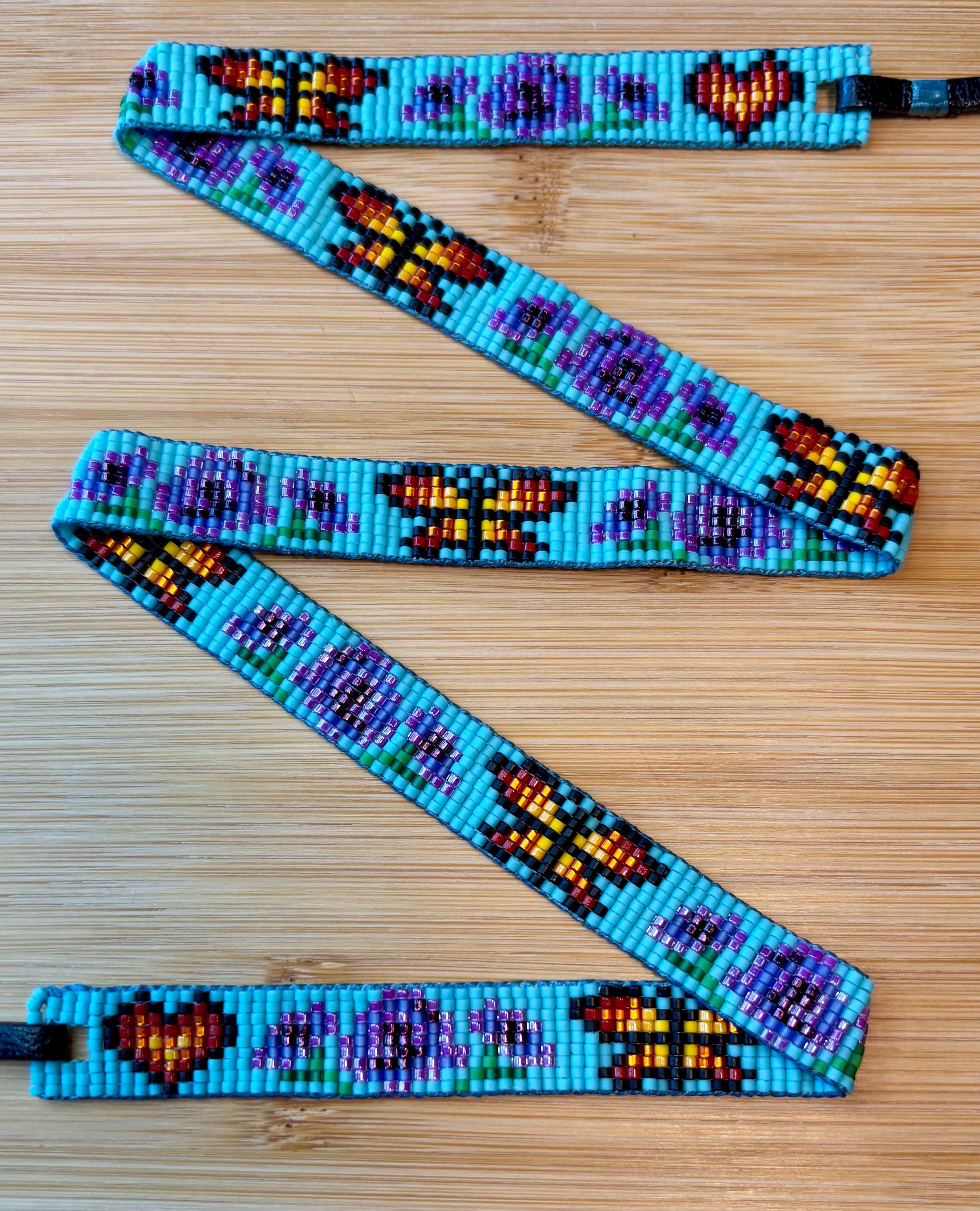 Butterflies and Flowers Hatband