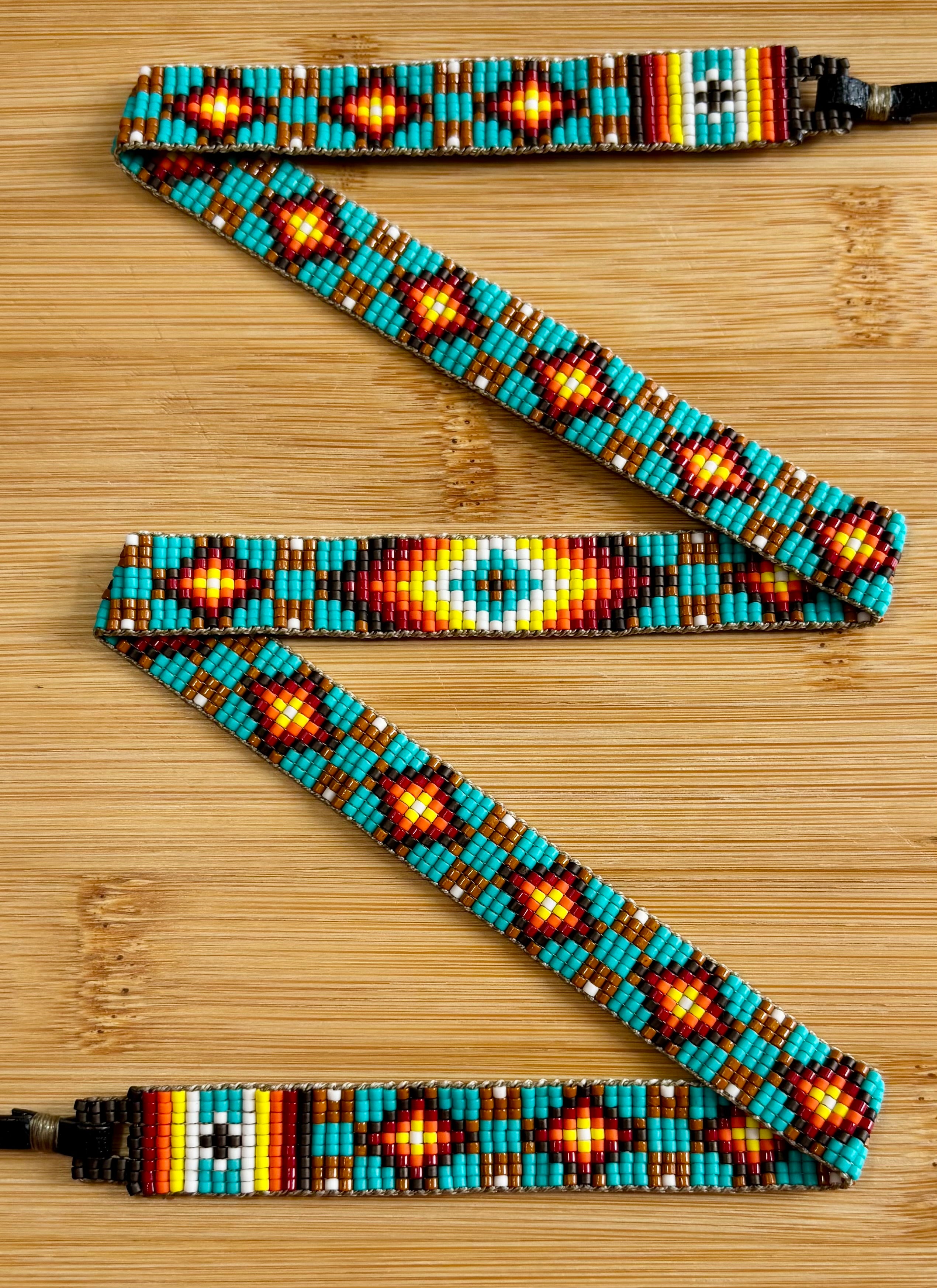 Fire Diamonds Hatband in Turquoise