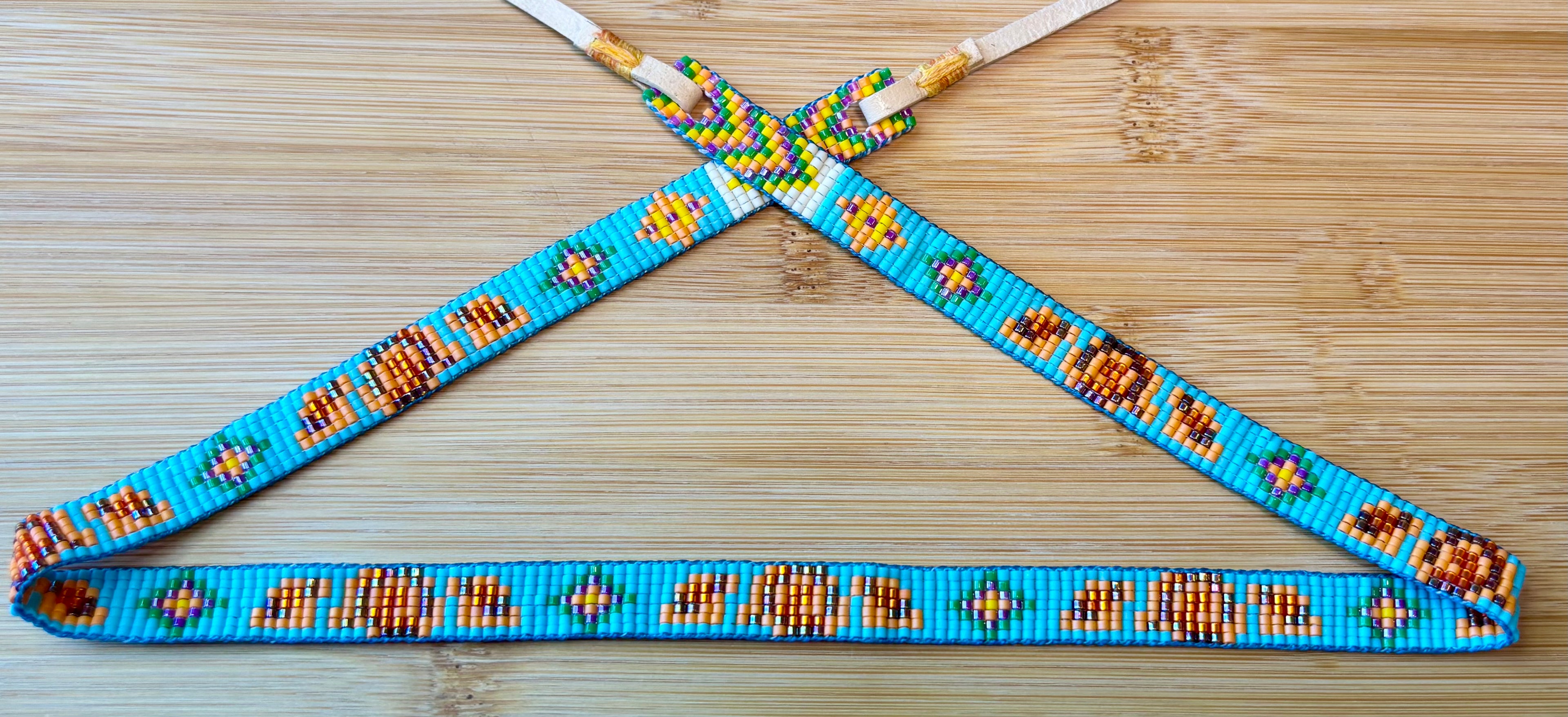 Desert Roses Hatband