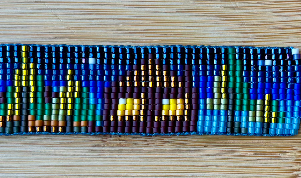 Mountains and Trees Hatband