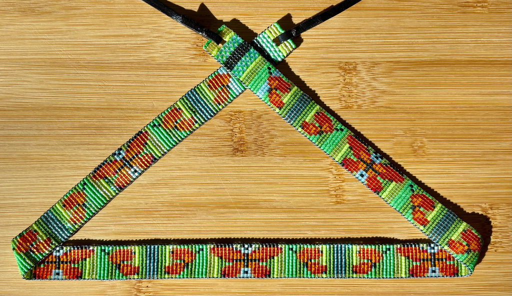 Striped Butterfly Hatband