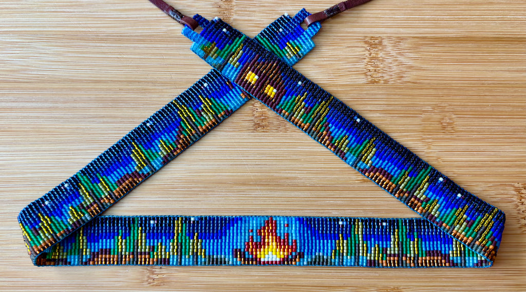 Mountains and Trees Hatband