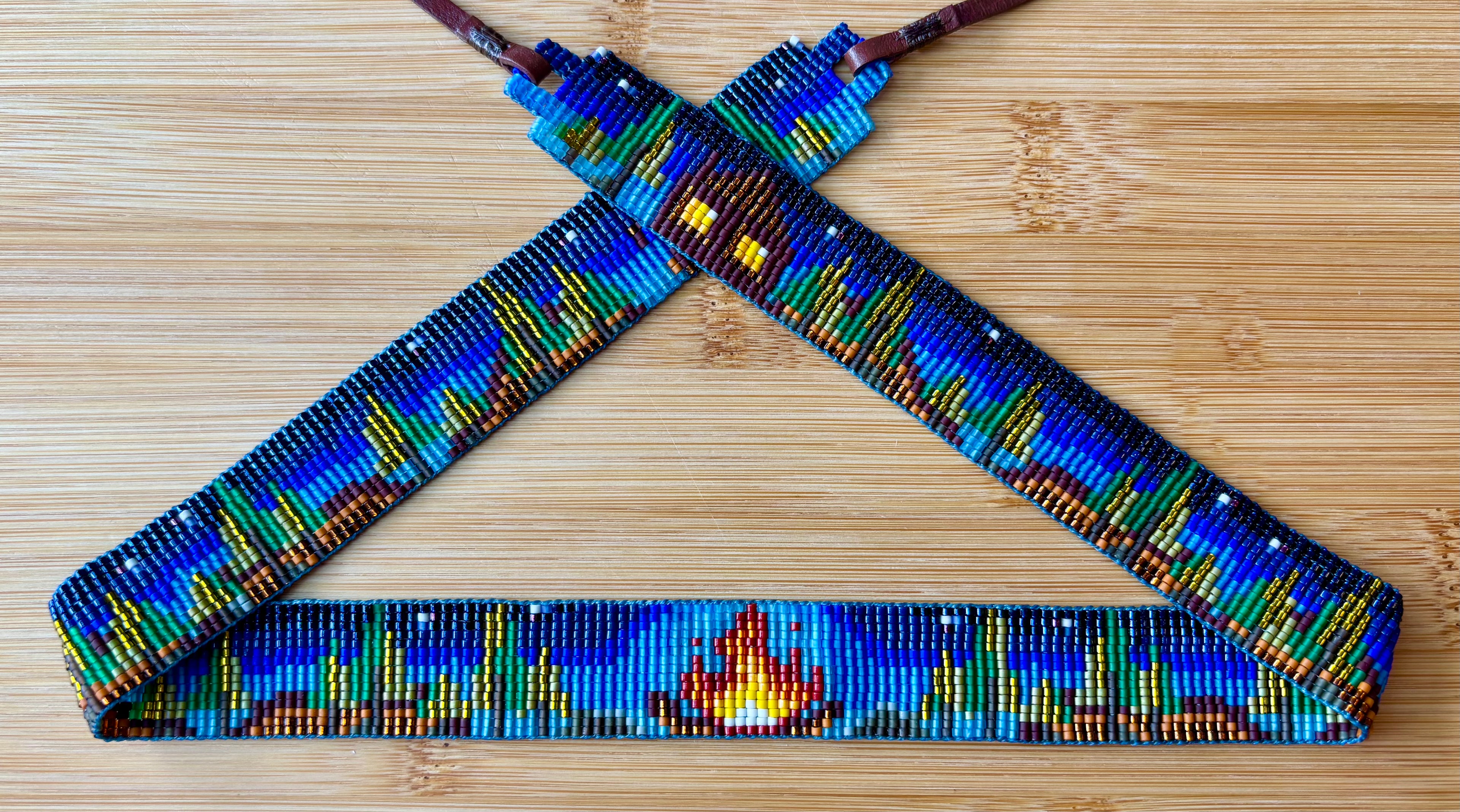 Mountains and Trees Hatband