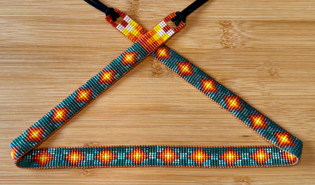 Fire Diamonds Hatband
