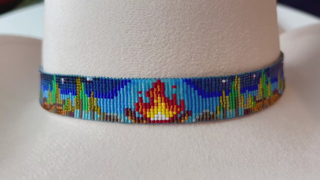 Mountains and Trees Hatband