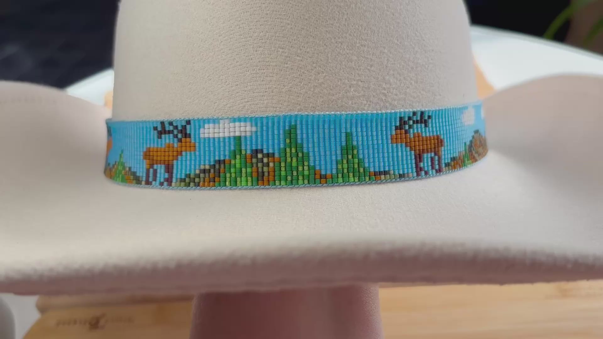 3 Elks Hatband