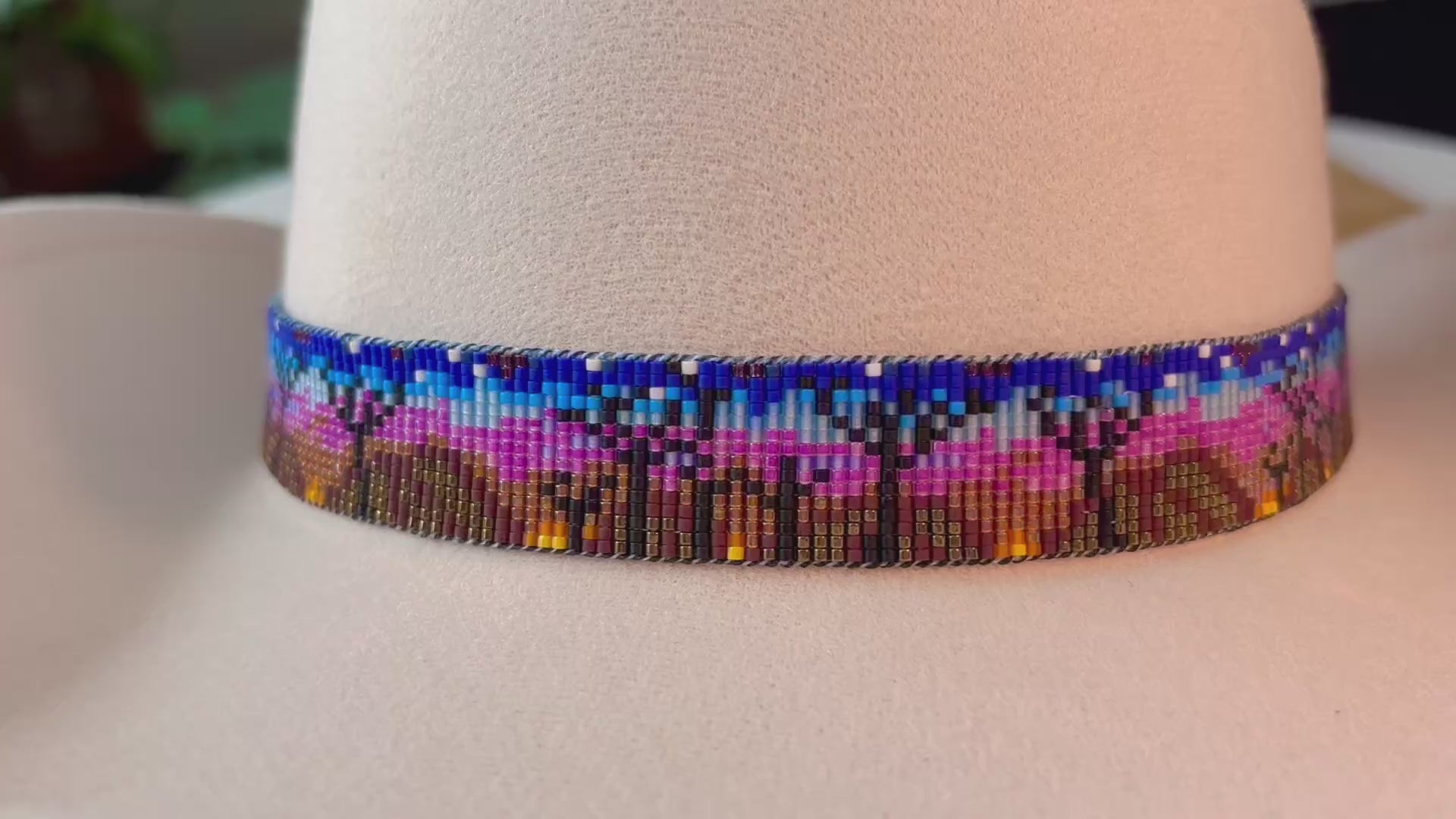 Scenic Desert Sunset Hatband