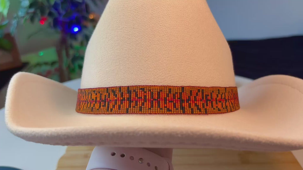 Tiger Print Hatband