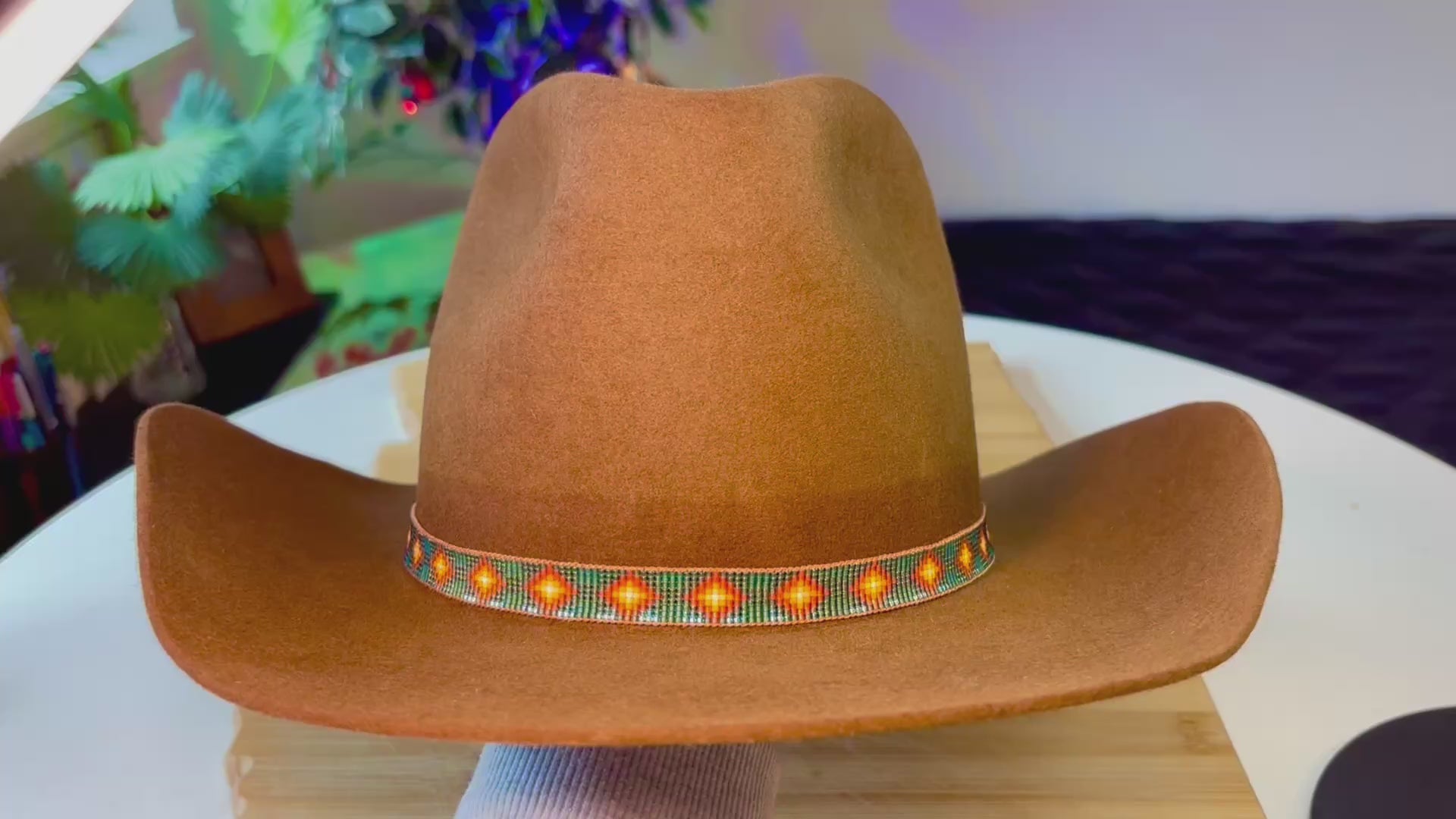 Fire Diamonds Hatband