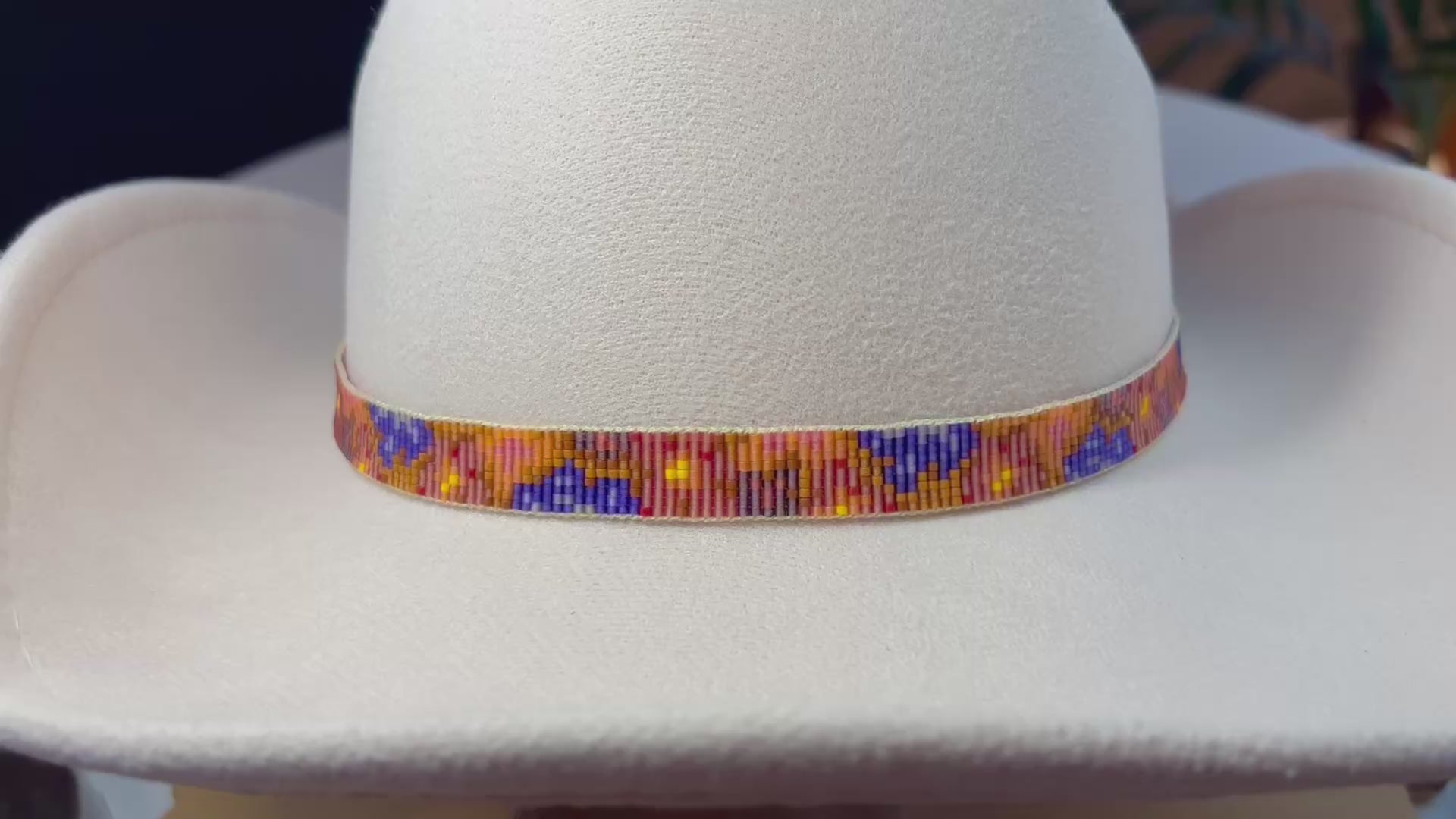 Flowers Hatband