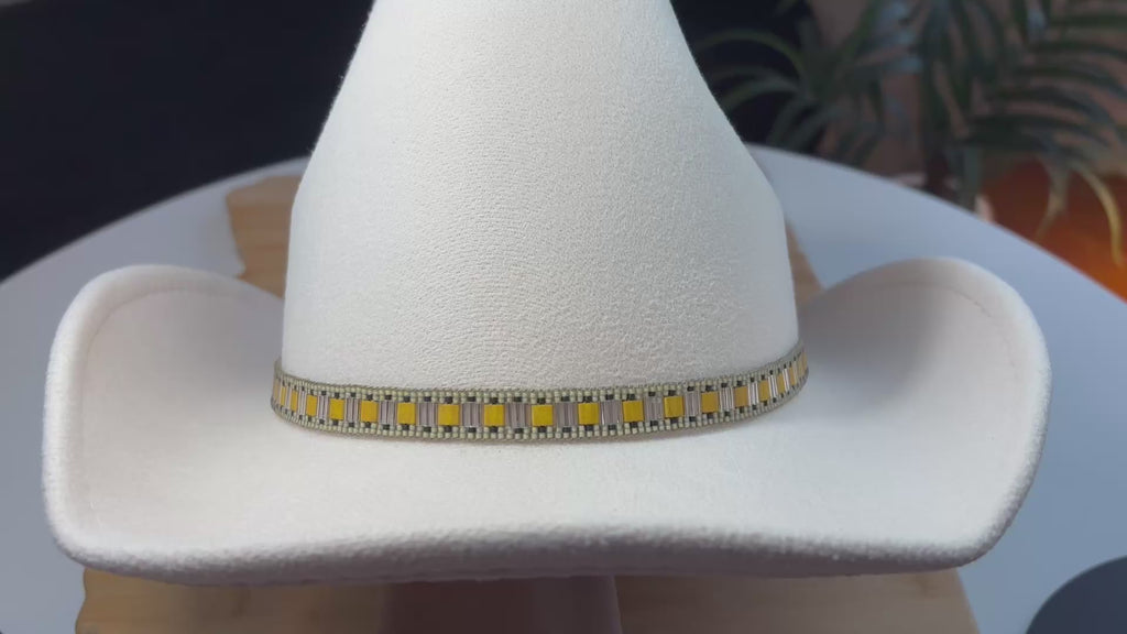 Two-Step Hatband in Khaki